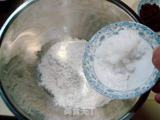 红糖水果松饼的做法步骤：1