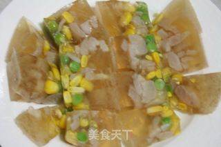 豆豆水晶冻的做法步骤:6