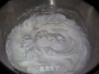 蔓越莓戚风蛋糕的做法步骤:7