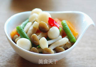 【双菇荟萃】绝配的白玉菇和蟹味菇的做法步骤:7