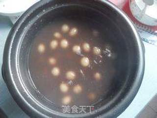初秋来一碗暖身暖心的甜品-----赤豆元宵的做法步骤:6