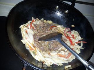 沙姜爆杏鲍菇的做法步骤:9