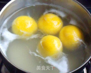 南瓜黑芝麻汤圆的做法步骤:9