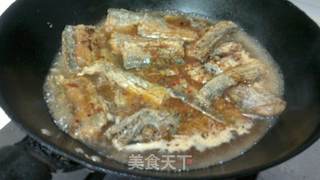 红烧带鱼的做法步骤:5