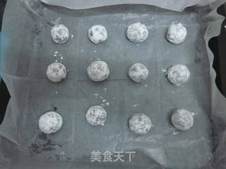 巧克力裂纹曲奇的做法步骤:7