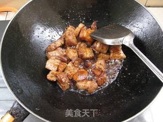 不炒糖色的红烧肉的做法步骤：7