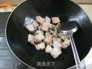 不炒糖色的红烧肉的做法步骤：5