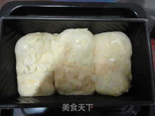 杏仁牛奶吐司的做法步骤:7