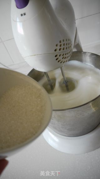 紫色心情烘焙坊——【天使蛋糕】的做法步骤：2