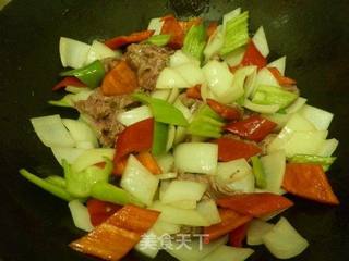 佳厨美味之《荷香牛肉饭》的做法步骤:4