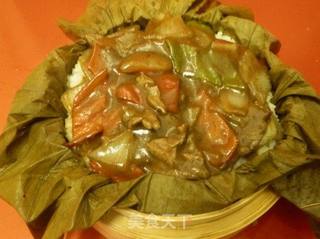 佳厨美味之《荷香牛肉饭》的做法步骤:6