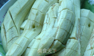 干蒸茄子的做法步骤:12