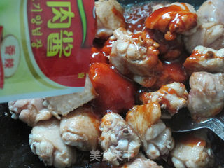黑椒肉酱烧鸡翅的做法步骤:5
