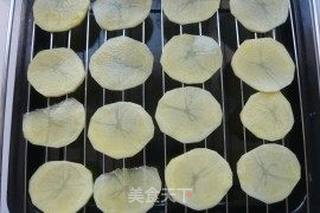 非油炸----椒盐烤薯片的做法步骤:5