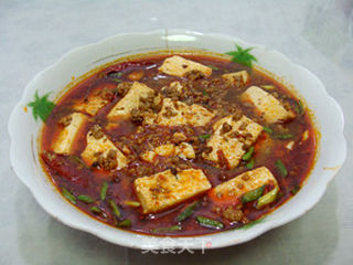 麻婆豆腐的做法步骤:10