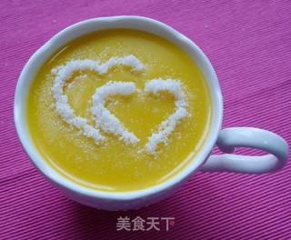 椰香南瓜米糊的做法步骤:7