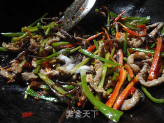 鱼香肉丝的做法步骤：12