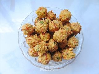益肝明目增强免疫——胡萝卜香菜丸子的做法步骤:10