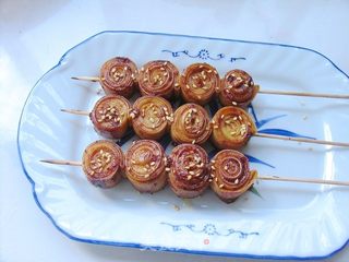 烤出好滋味——孜然酱香豆皮卷的做法步骤:7