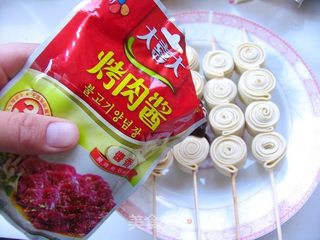 烤出好滋味——孜然酱香豆皮卷的做法步骤:3