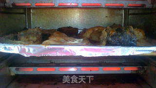 芝香孜然烤鱼的做法步骤:6