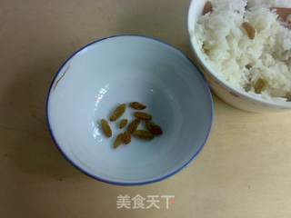 桂花紫薯糯米饭的做法步骤:5