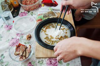 青城山老腊肉煲仔饭的做法步骤:3