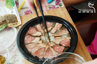 青城山老腊肉煲仔饭的做法步骤:5