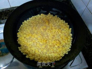 花生玉米片糖的做法步骤:5