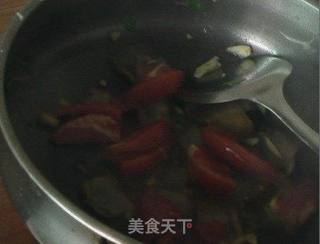 丝瓜炒腊肉的做法步骤:7
