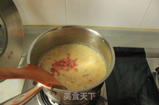 用料十足的玉米浓汤的做法步骤:7
