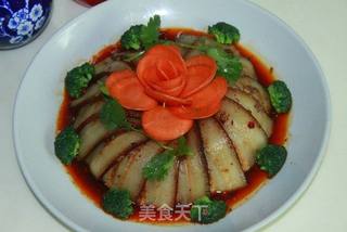 【茄香虎皮扣肉】的做法步骤:24