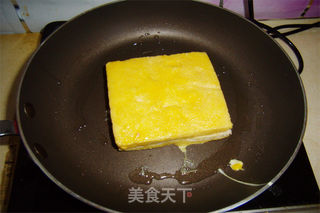 西多士的做法步骤:7
