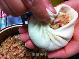 鲜肉包子全过程的做法步骤:13