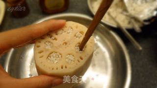 红糖蜜汁【糯米藕】的做法步骤:4