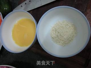 黄金芙蓉虾的做法步骤:4