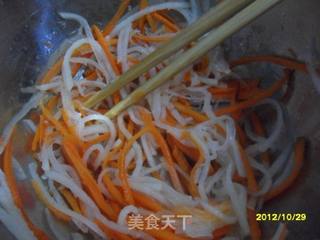 快手菜----如意春卷的做法步骤:4