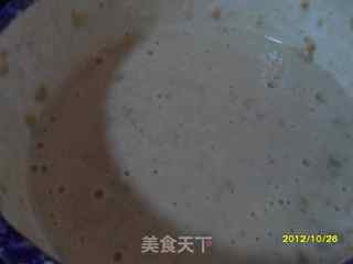 板栗牛奶煎香饼的做法步骤:3