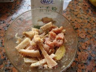 干豇豆米粉蒸肉的做法步骤：5