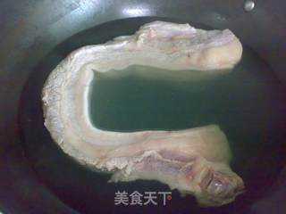 葱卤五花肉的做法步骤:3
