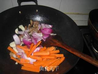 孜然时蔬羊肉的做法步骤：5