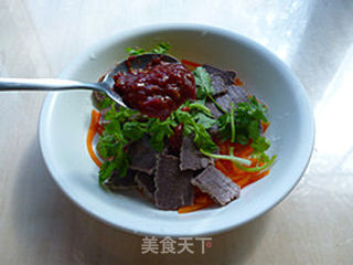 辣酱拌牛肉的做法步骤:6