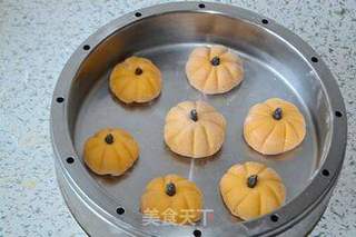 南瓜馒头的做法步骤:11
