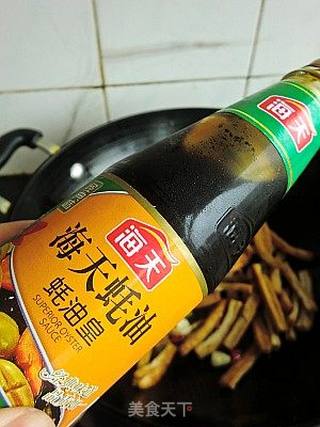 辣味韭菜炒豆干的做法步骤：7