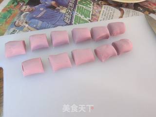 花生馅滴《紫薯芝麻球】的做法步骤：9