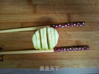 菊花茄子的做法步骤:3