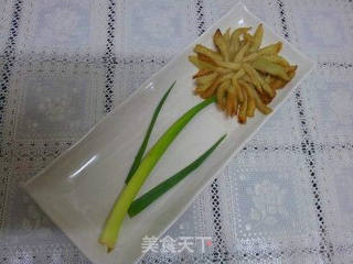 菊花茄子的做法步骤:9
