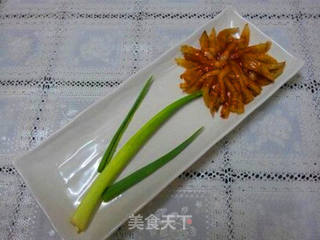 菊花茄子的做法步骤:13