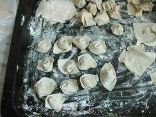 牛肉青菜馄饨的做法步骤:6