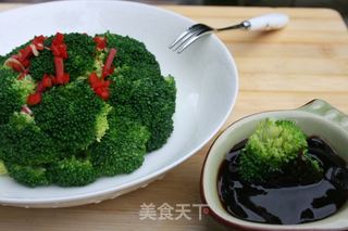 蚝油西兰花的做法步骤:11